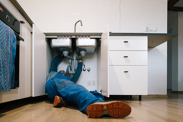 Professional Leak Detection technician working in West Milton, OH